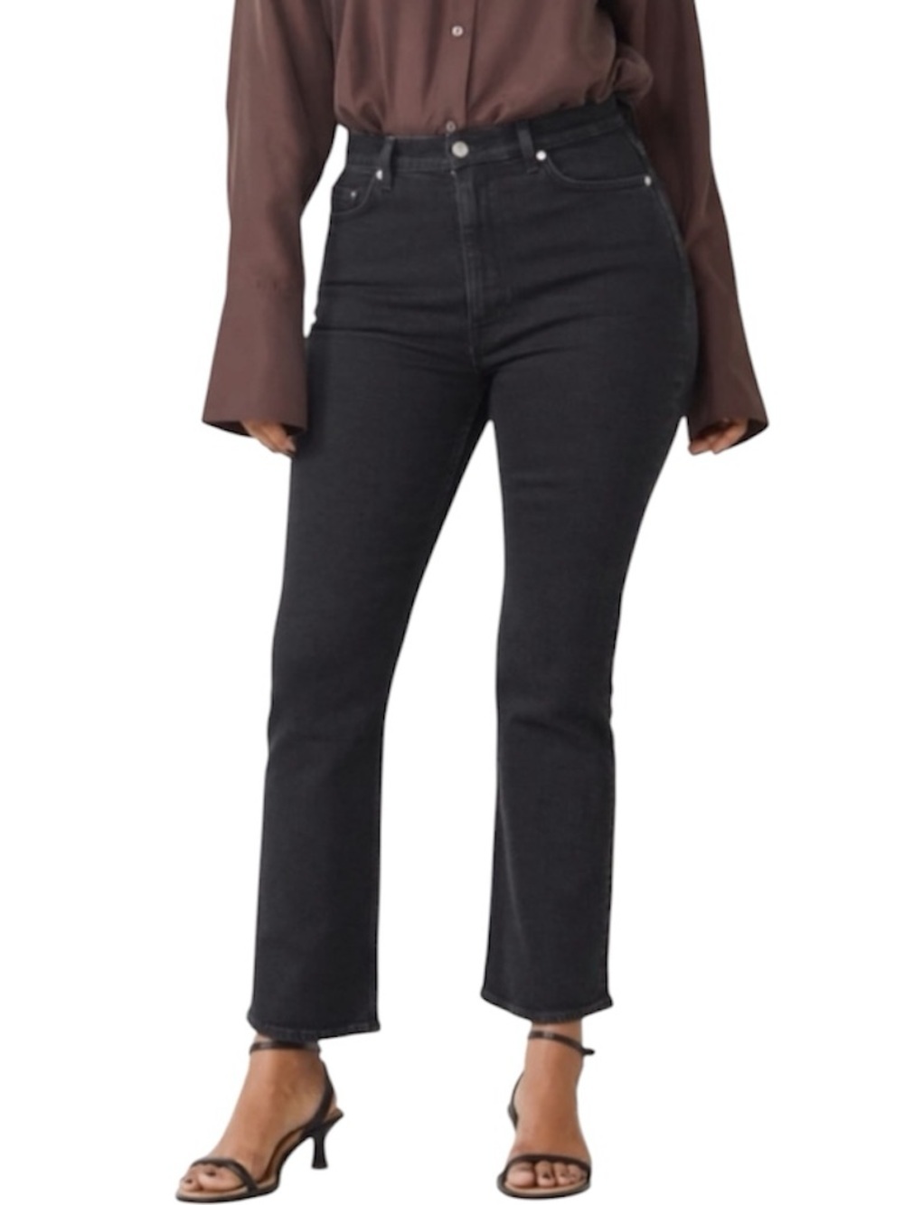 & Other Stories Mood Cut High Waist Flare Leg Jeans